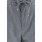 Gray Wool Oves Aries Casual Pants