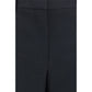 Black Wool Oves Aries Casual Pants