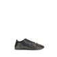 Black Calf Leather Bos Taurus Athletic Sneakers