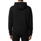 Black Cotton Hoodie