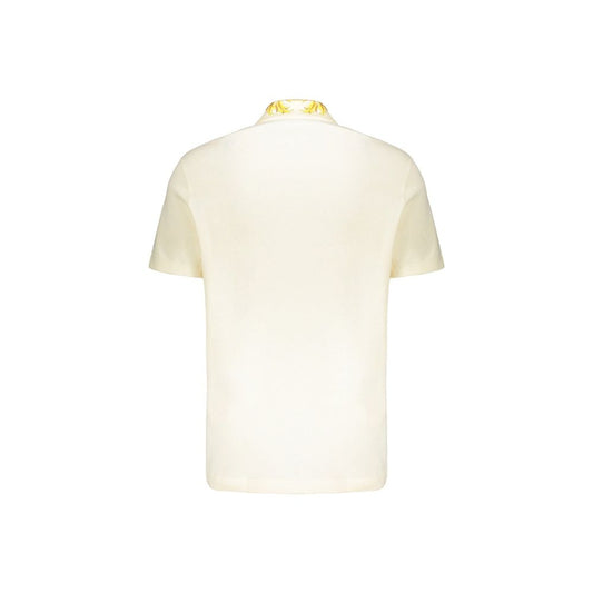 Bicolor Cotton Polo Shirt