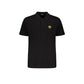 Black Cotton Polo Shirt