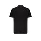 Black Cotton Polo Shirt