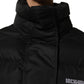 Black DGVIB3 Embroidered Padded Puffer Jacket