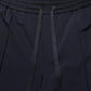 Dark Blue Drawstring Nylon Jogger Sweatpants Pants