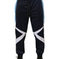 Blue White Drawstring Jogger Sweatpants Pants