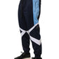 Blue White Drawstring Jogger Sweatpants Pants