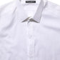 White Cotton Long Sleeves Men Dress Shirt