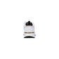 White Polyethylene Low Top Sneakers