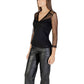 Black Polyester Blouse