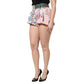 Multicolor High Waist Women Hot Pants Shorts