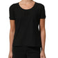 Black DG Logo Cotton Round Neck Tee T-shirt