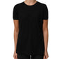 Black Wool Crew Neck Short Sleeves Men T-shirt