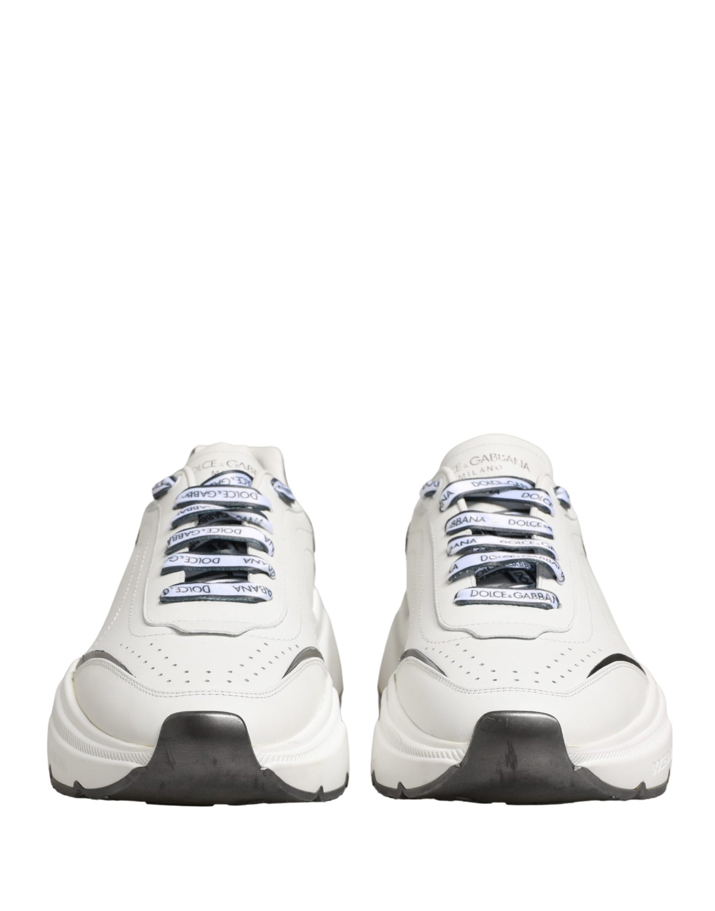 White Silver Daymaster Low Top Men Sneakers Shoes