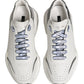 White Silver Daymaster Low Top Men Sneakers Shoes