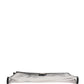 Transparent PVC Clutch Pouch Purse Branded Logo Plaque Bag