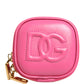 Pink Calf Leather DG Logo MULTIFUNCTIONAL KIT Borse Bag