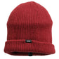 Women Bordeaux Wool Knitted Winter Beanie Capello Hat