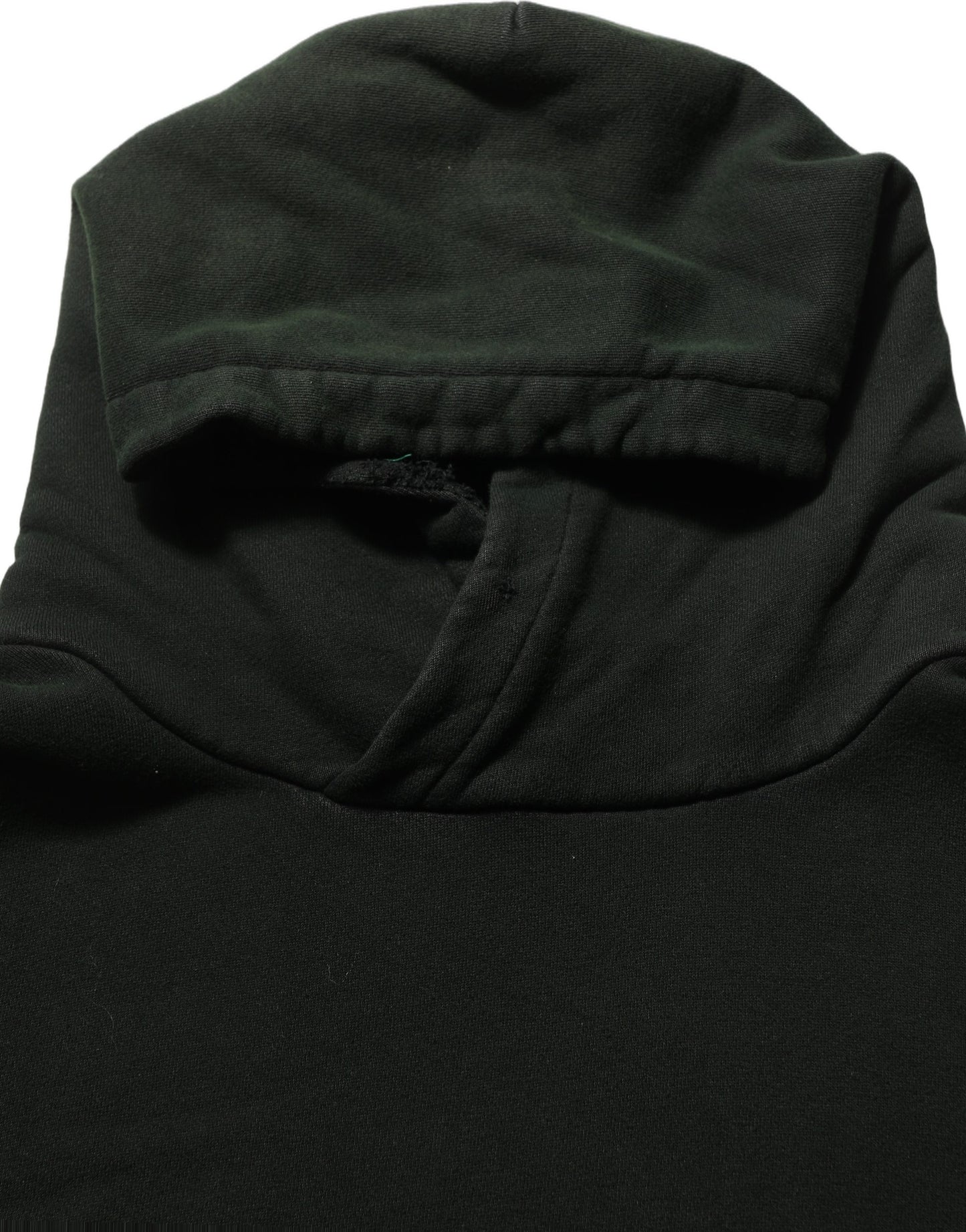 Black Cotton Hooded Men Sweatshirt Sweater