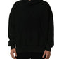Black DGVIB3 Hooded Sweatshirt Men Sweater