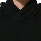 Black DGVIB3 Hooded Sweatshirt Men Sweater
