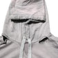 Gray Graphic Hooded Sweatshirt Men Sweater