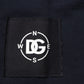 Dark Blue Logo Cotton Sweatshirt Sweater