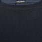 Dark Blue Logo Cotton Sweatshirt Sweater