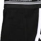 Black White Logo Waistband Coulotte Panty Underwear