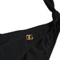 Black Cutout Logo One Piece Swimsuit Swimwear