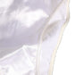 White Satin High-Waist Brief Logo Women Underwear