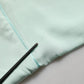 Mint Green Silk Lace Trim Abaya Maxi Dress
