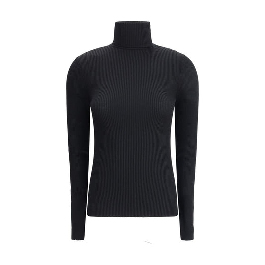 Black Wool Turtleneck