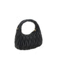 Black Calf Leather Bos Taurus Handbag