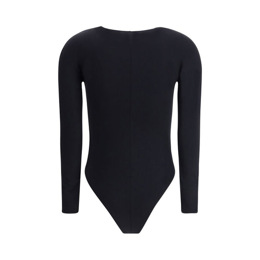Black Polyamide Bodysuit