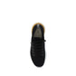 Black Cotton Athletic Sneakers