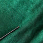 Metallic Green Sleeveless Plissé Gown Dress