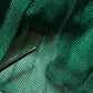 Metallic Green Sleeveless Plissé Gown Dress