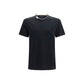 Black Cotton T-Shirt