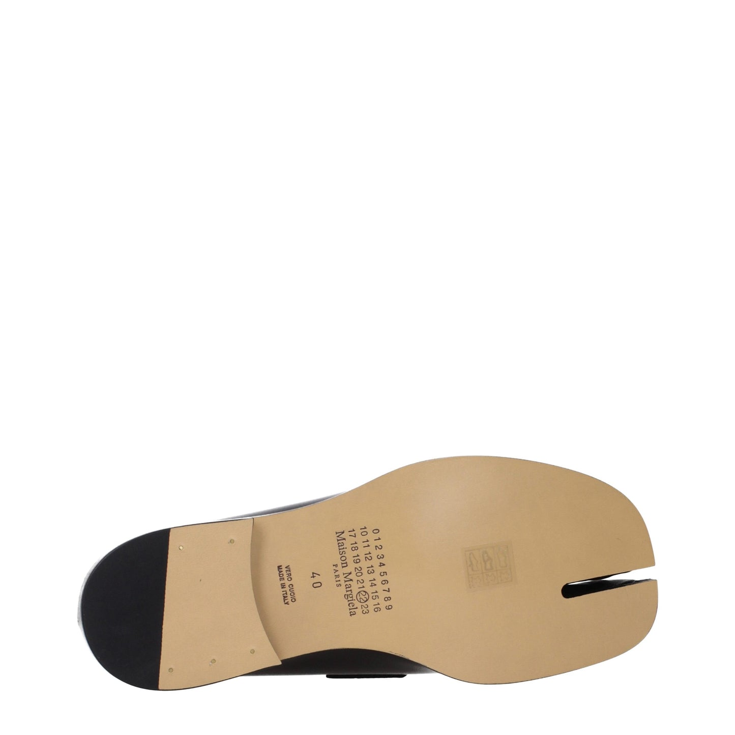 Black Leather Slip-On Loafers