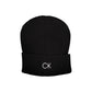 Black Cotton Men's Cap