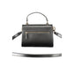 Black Polyethylene Women Handbag