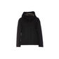 Black Polyester Shell Jacket