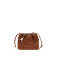 Brown Raffia Shoulder Bag