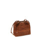 Brown Raffia Shoulder Bag