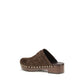 Brown Calf Leather Bos Taurus Clogs