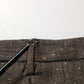 Dark Brown HighWaist Tapered Trouser Pants