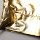 Metallic Gold High Waist Pleated Tapered Pants