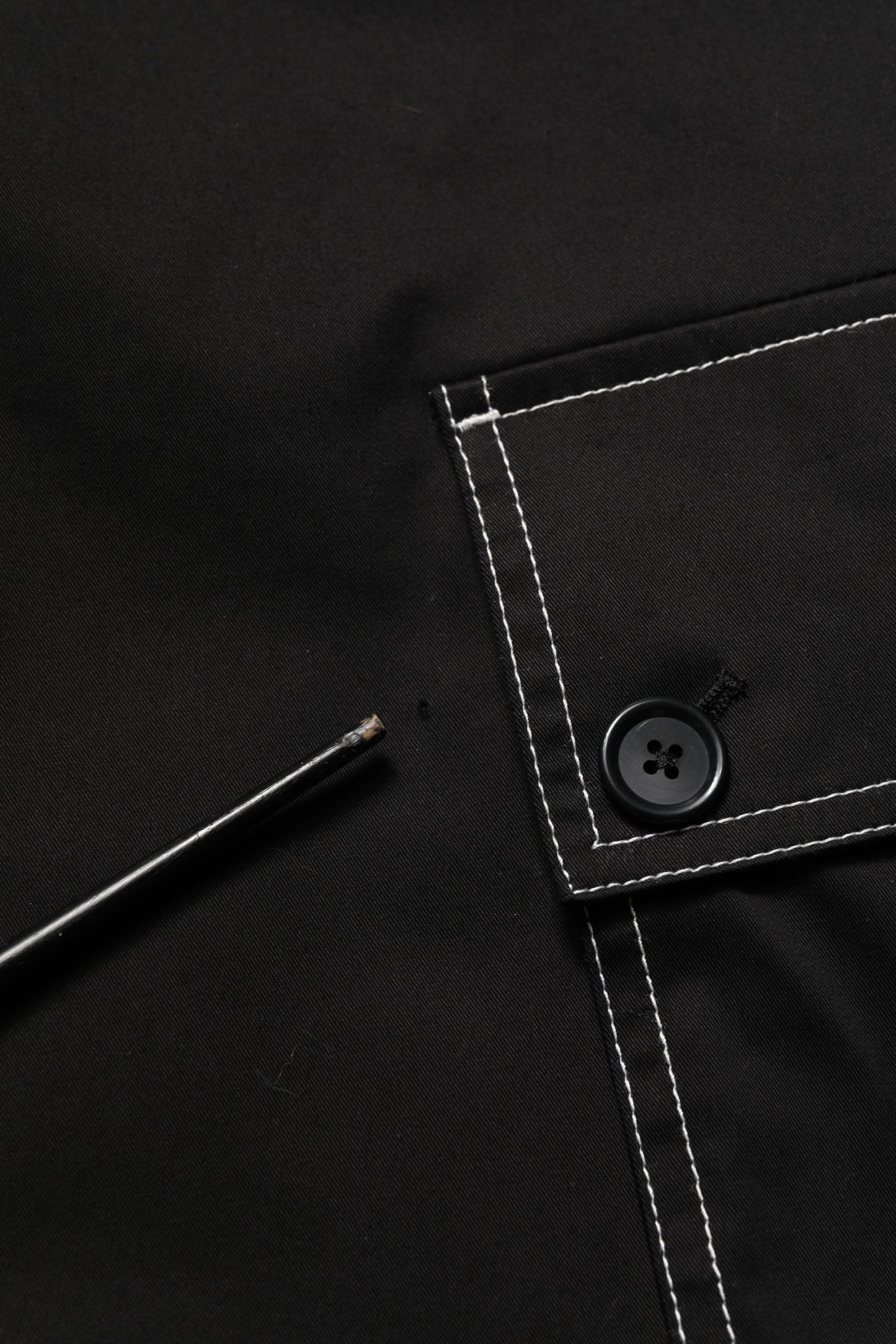 Black Vibe Cargo High Waist Straight Pants