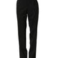 Black High Waist Straight Dress Trouser Pants